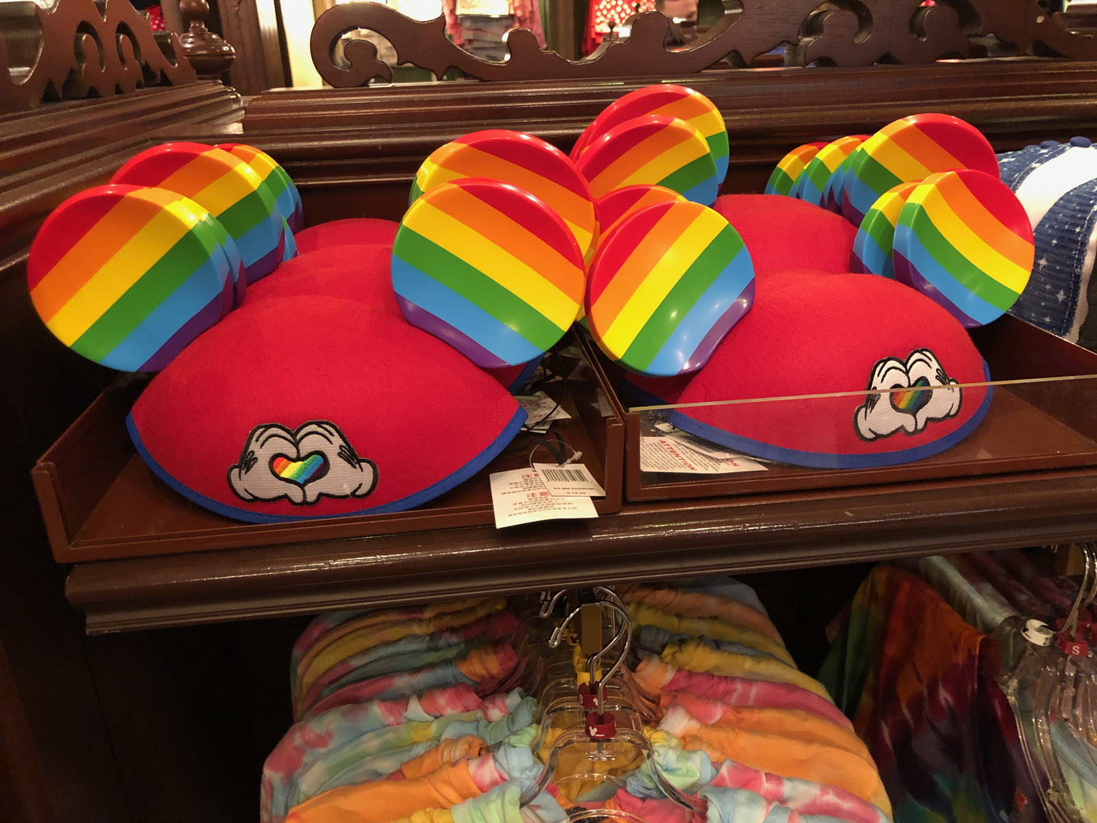 Disneyland Gay Pride Mickey Ears