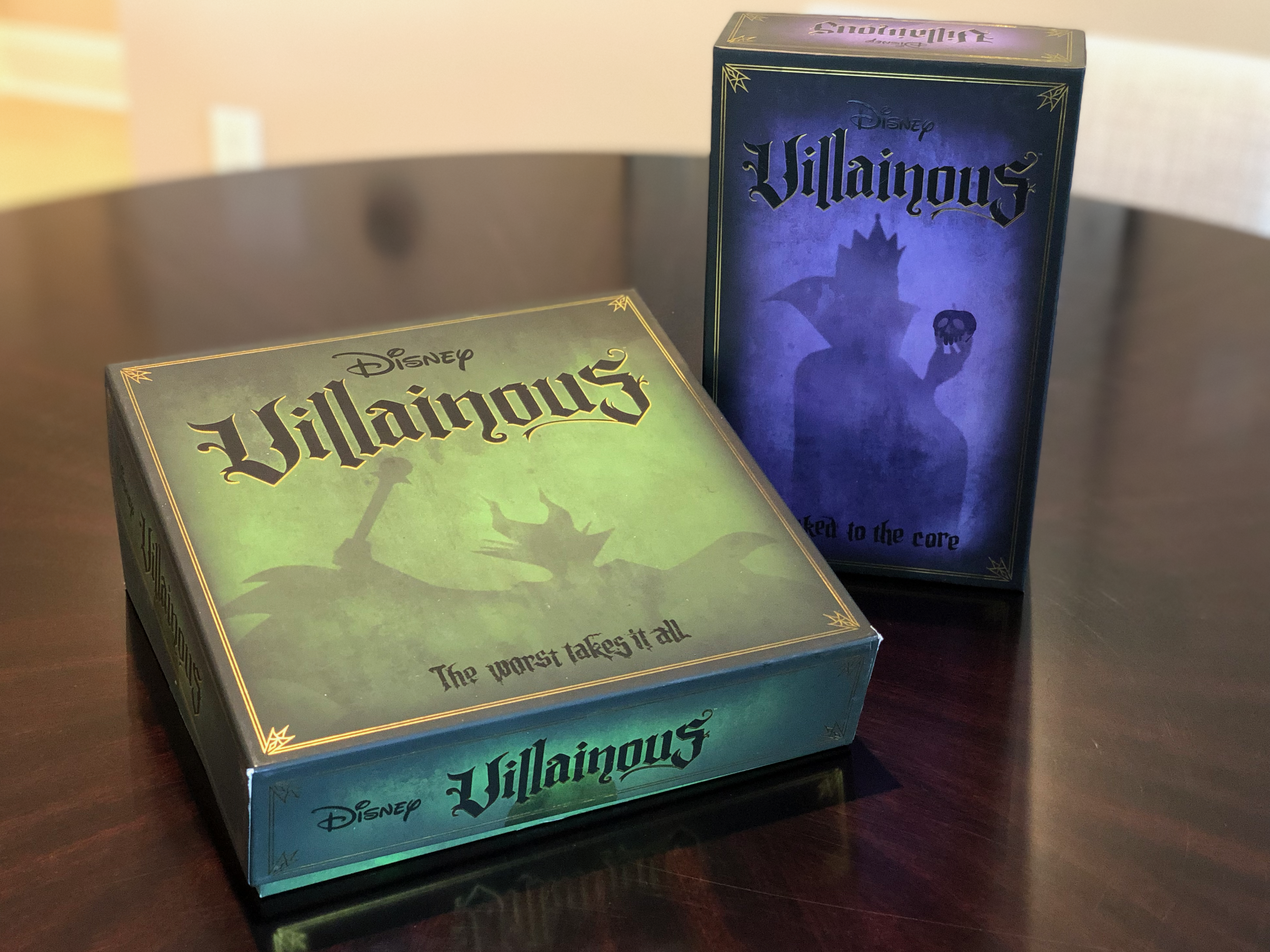 Joshua and Aaron Disney Villainous with Expansion - Boxes