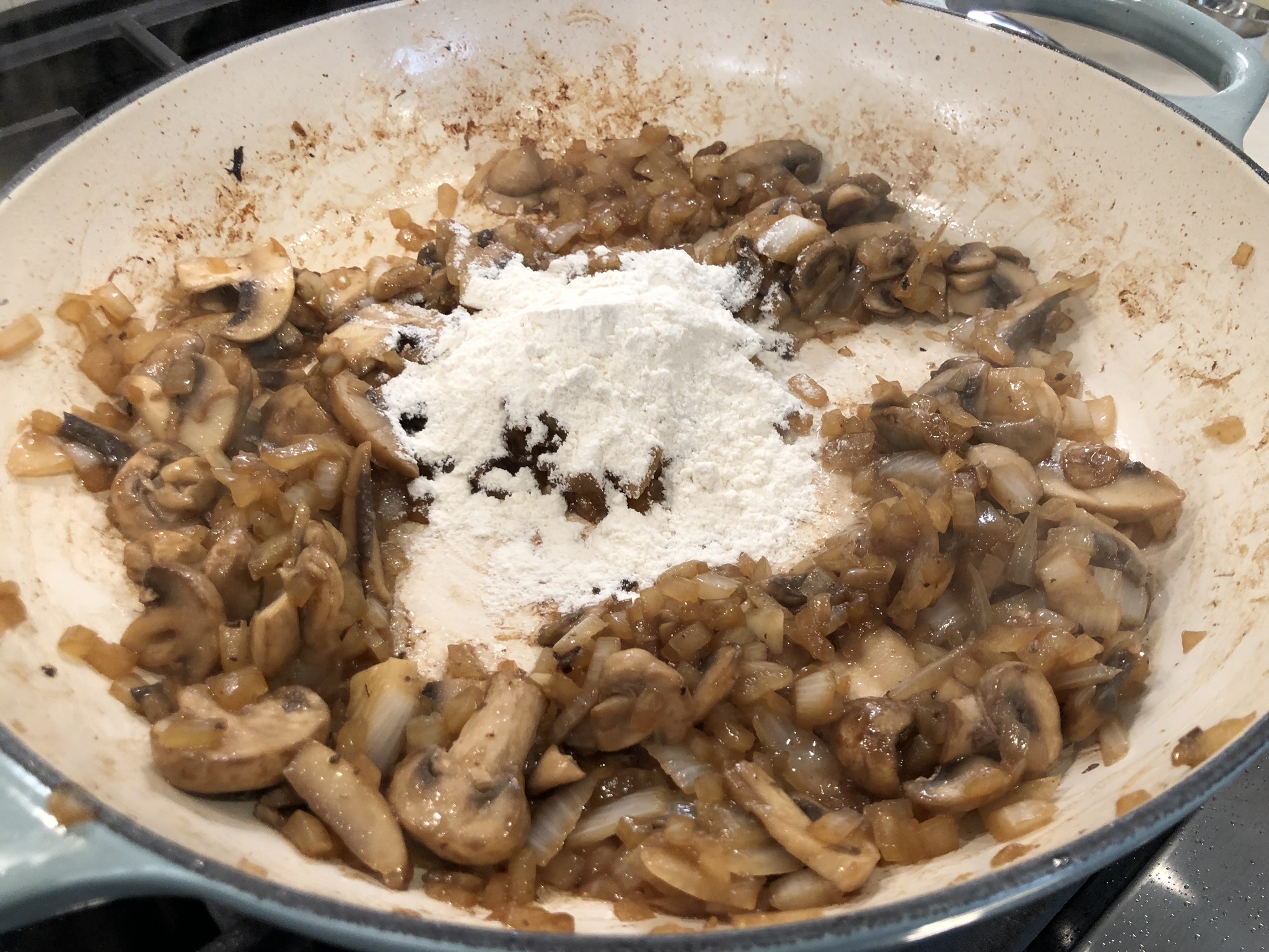 Add Two Tablespoons of All Purpose Flour to the Beef Stroganoff Recipe