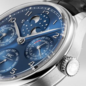 IWC Portugieser Perpetual Chronograph Watch Blue I IWC Portugieser Perpetual Chronograph Watch Blue I