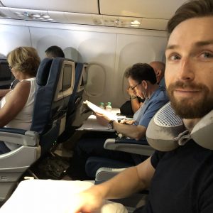 Aaron on Flight with Me to Atlanta as I Read Middlemarch by George Eliot
