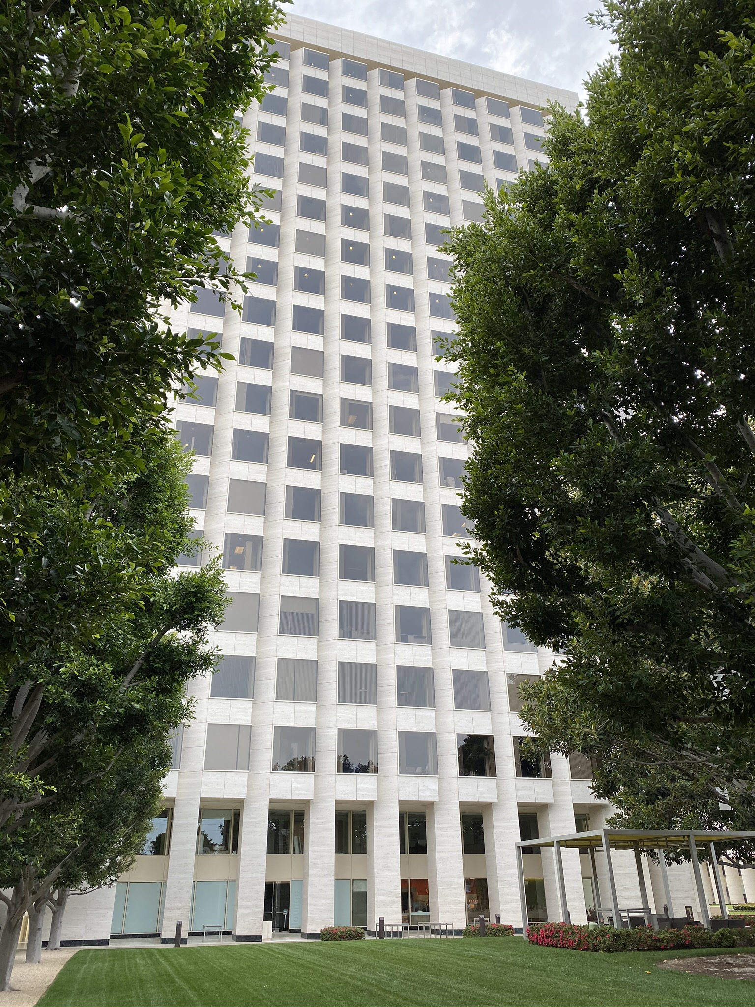 Our Offices are on the 15th Floor and Overlook This Park Area