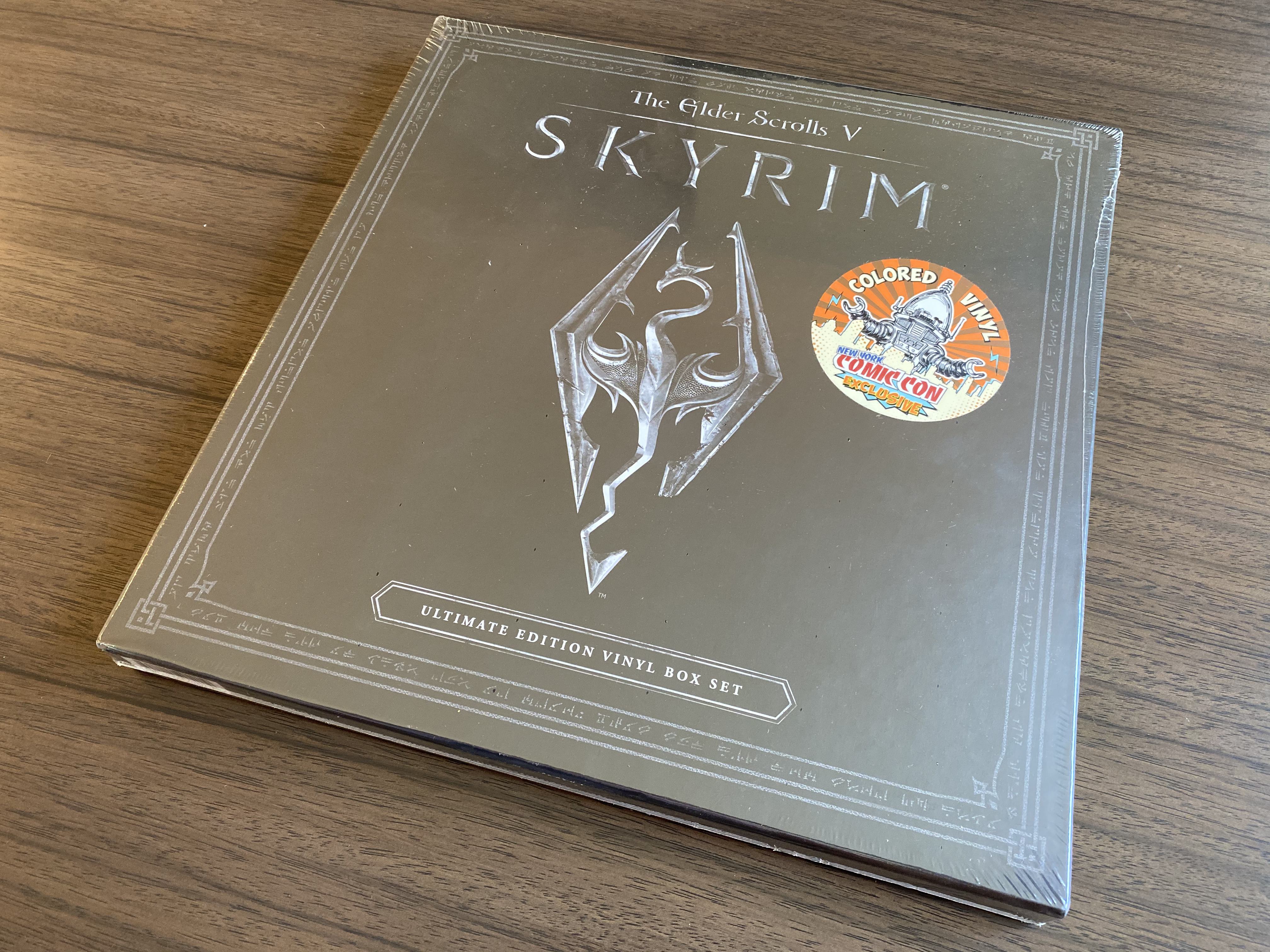 Kennon-Green Elder Scrolls V Skyrim Ultimate Edition Vinyl Box Set Sweet Roll Comic Con Limited LP - Sealed