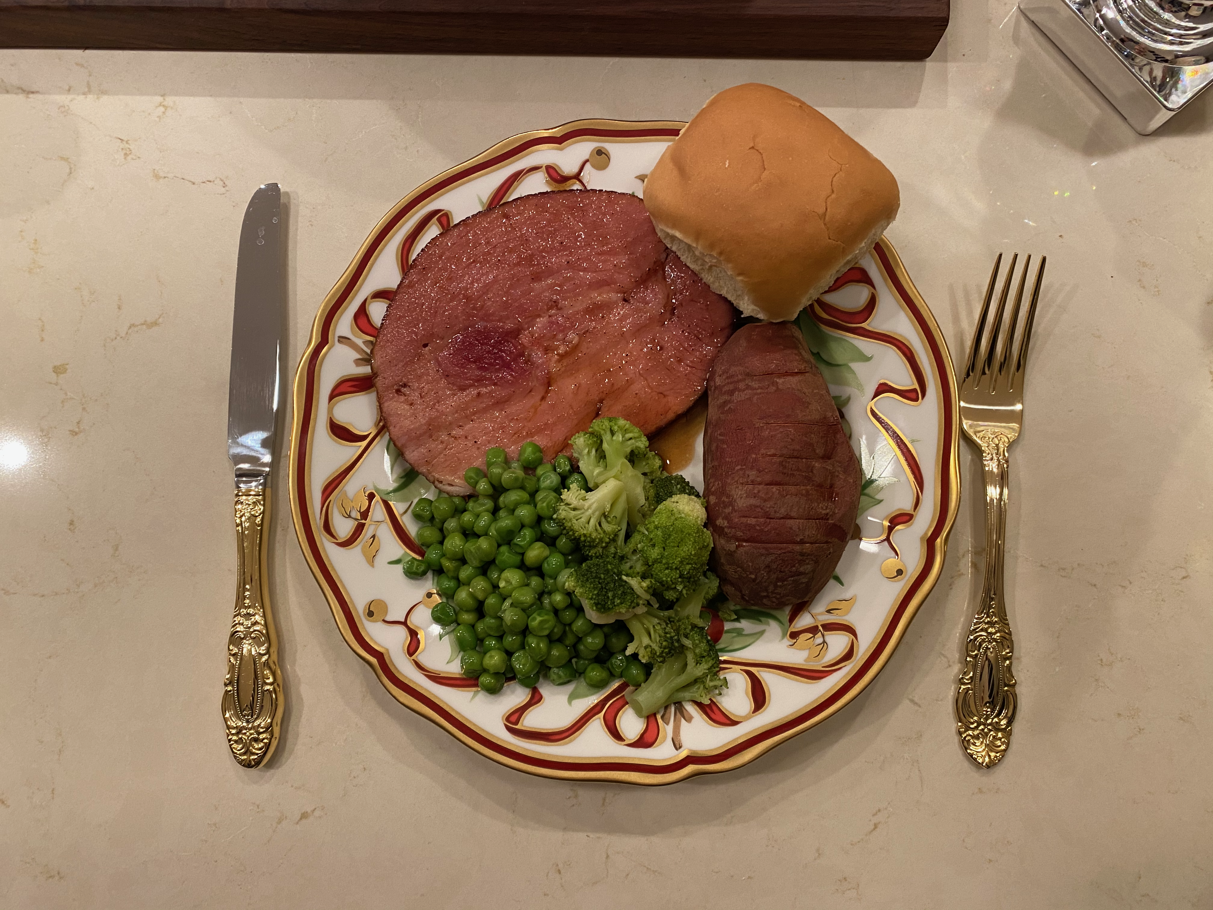 Roasted Ham for Christmas Dinner 2020