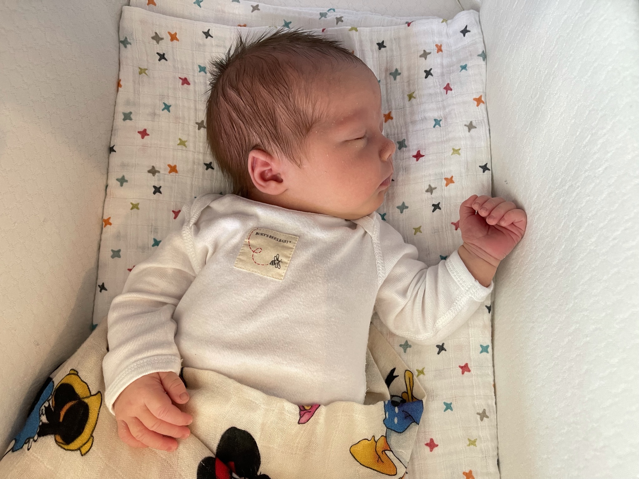 Graham Sleeping at Home