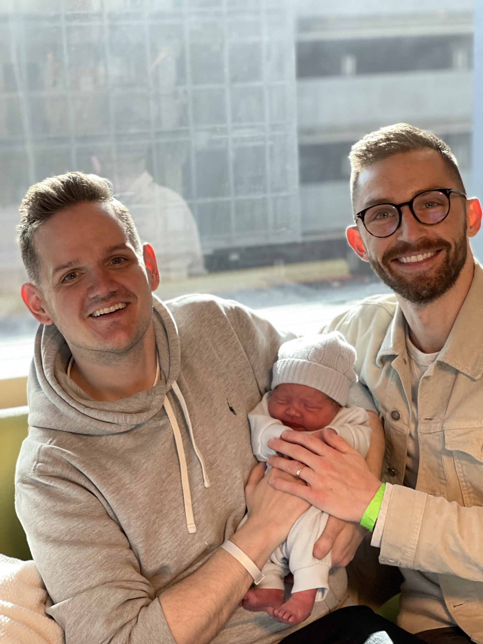 Joshua Aaron and Graham Together at Hospital 11-02-2021