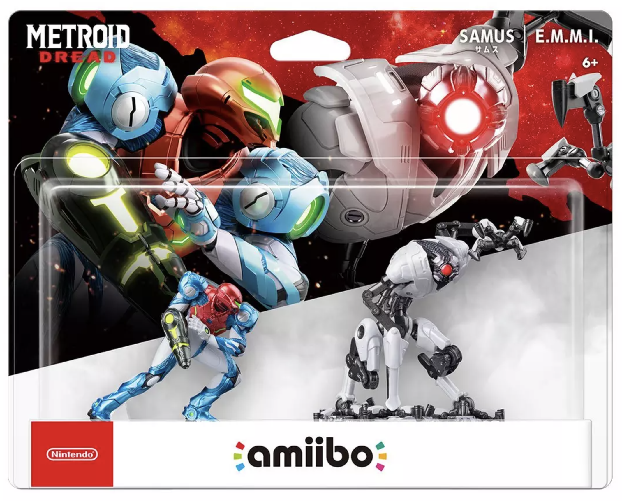 Metroid Dread Amiibo 2-Pack - Samus and EMMI