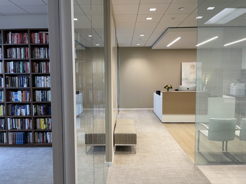 Carol Benson-Cobb in Reception at Kennon-Green & Co. Office - 12-22-2021