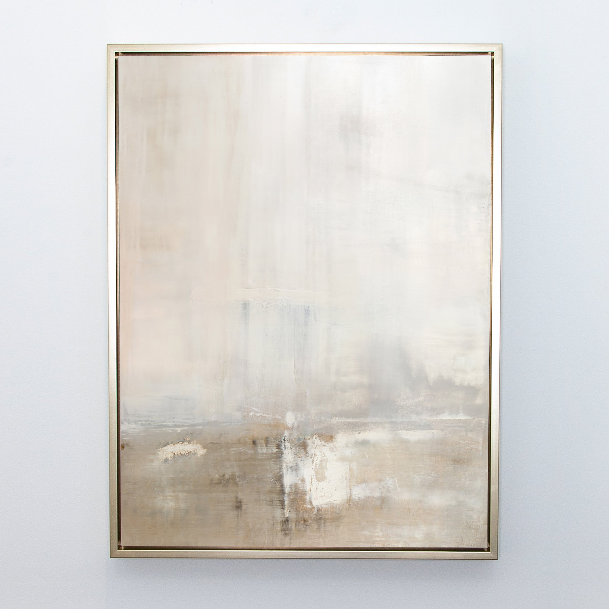 Dune - CCG-DU-3648_1 - 45 inches by 60 inches vertical in champagne gold frame - by Carol Benson-Cobb