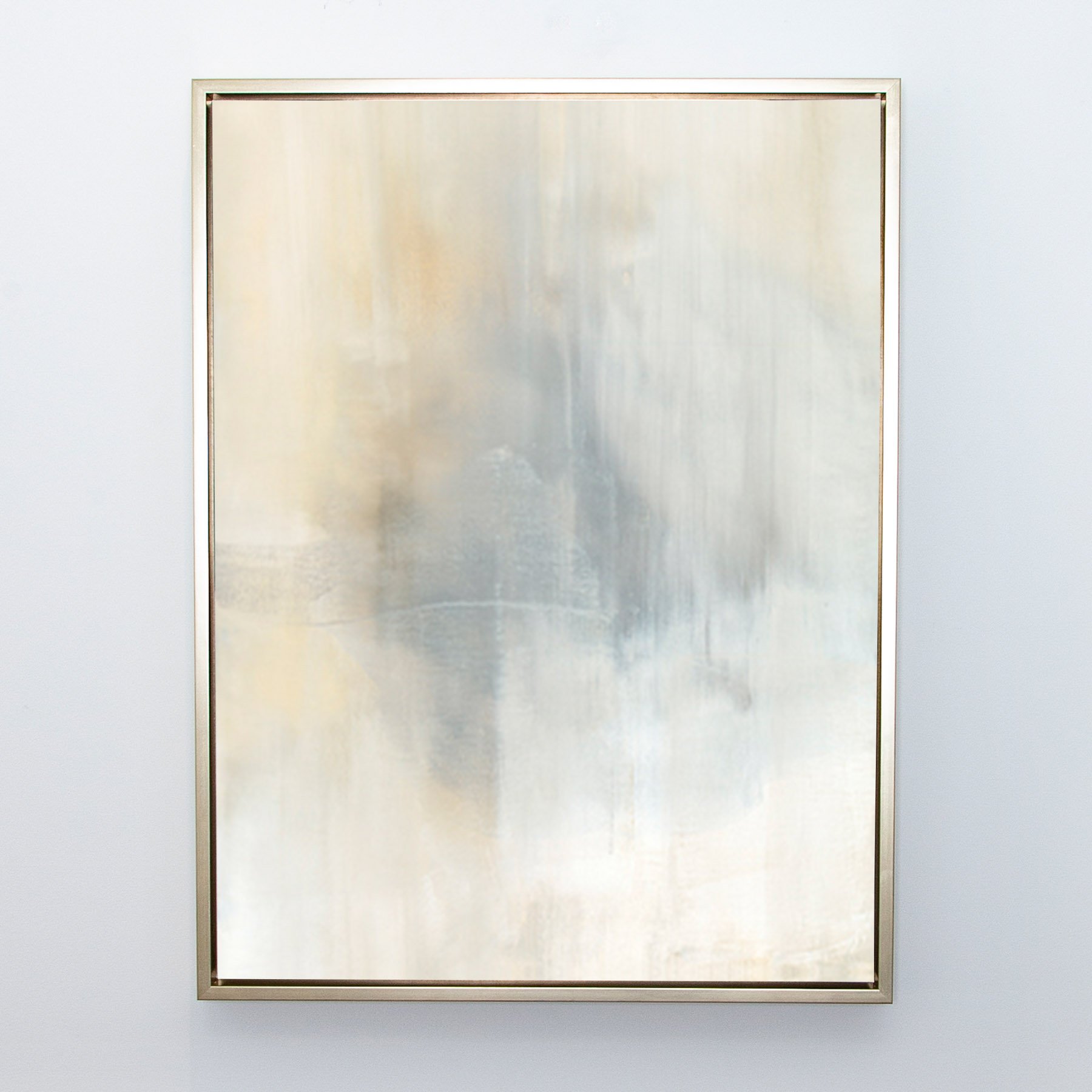 Innuendo No 3 - CCG-3IU-3648_1 - 45 inches by 60 inches in champagne gold frame - by Carol Benson-Cobb