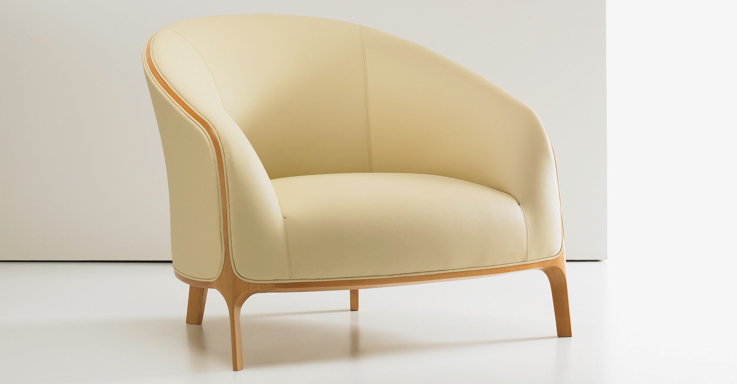 Potential Chairs in Soft Cream Leather for Kennon-Green & Co. - Highlight