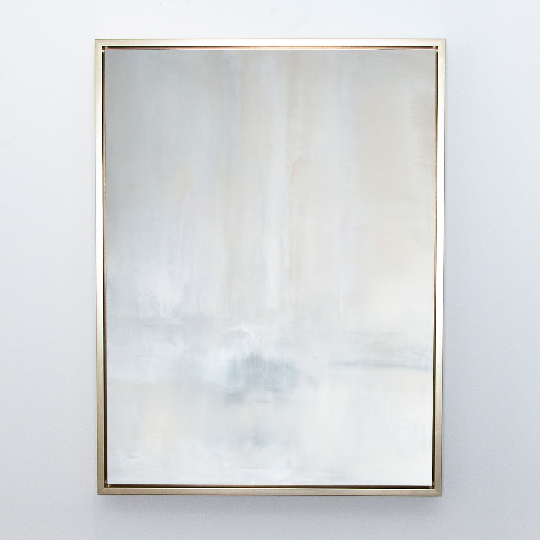 Promontory - ccg-pr-3648_1 - 45 inches by 60 inches vertical in champagne gold frame - by Carol Benson-Cobb