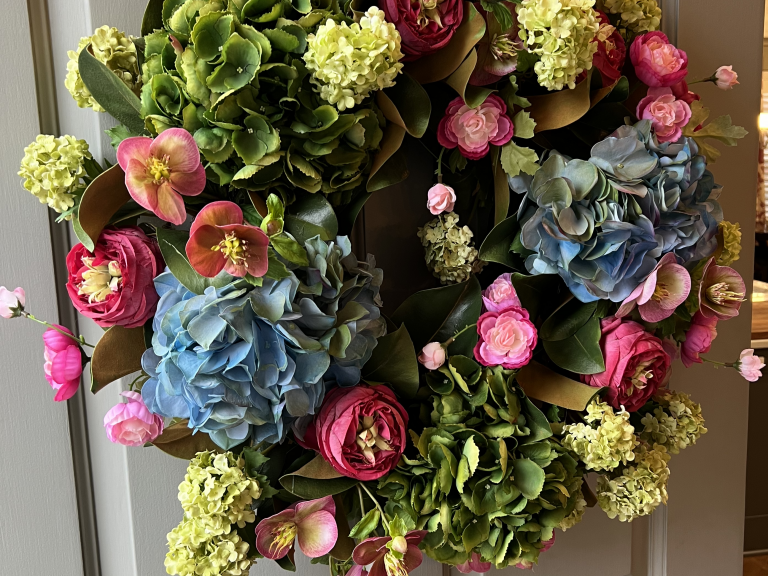 The Kennon-Green Family Wreath for Spring 2024
