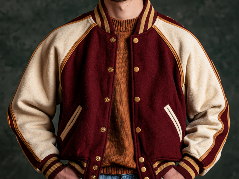 Letterman Jacket Industry Abstract Concept Banner
